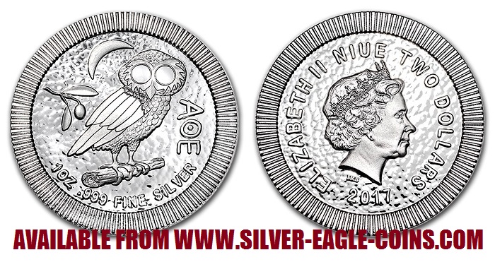 2017 Athenian Owl Silver Coin