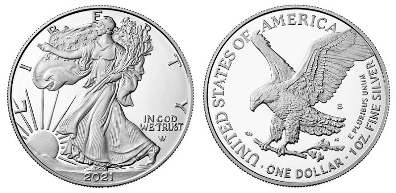 2021 Type 2 Proof Silver Eagle - American Silver Eagles