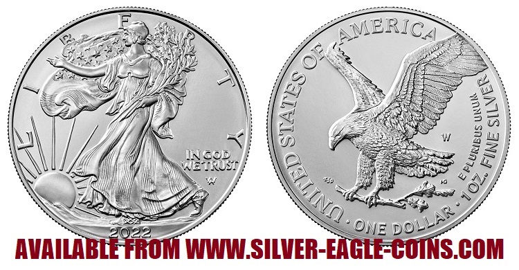 2022-W Burnished Silver Eagle