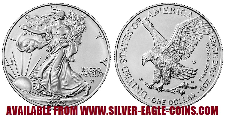 2023-W Burnished Silver Eagle
