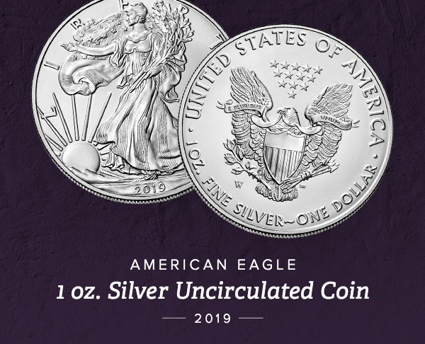 2019-W Burnished Silver Eagle