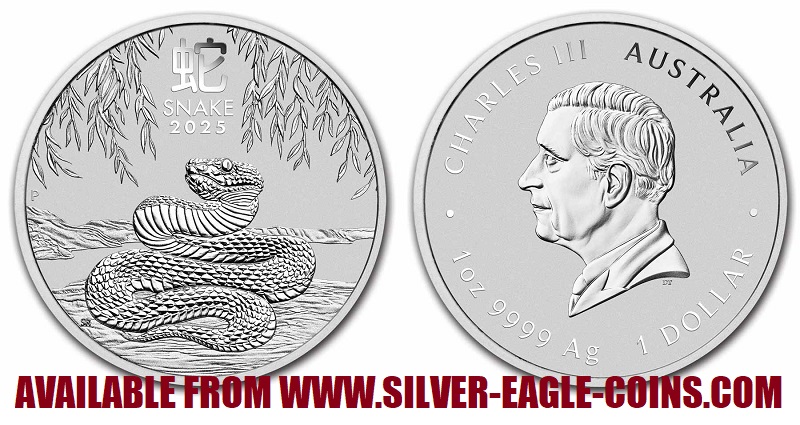 2025 Australian Lunar Silver Snake